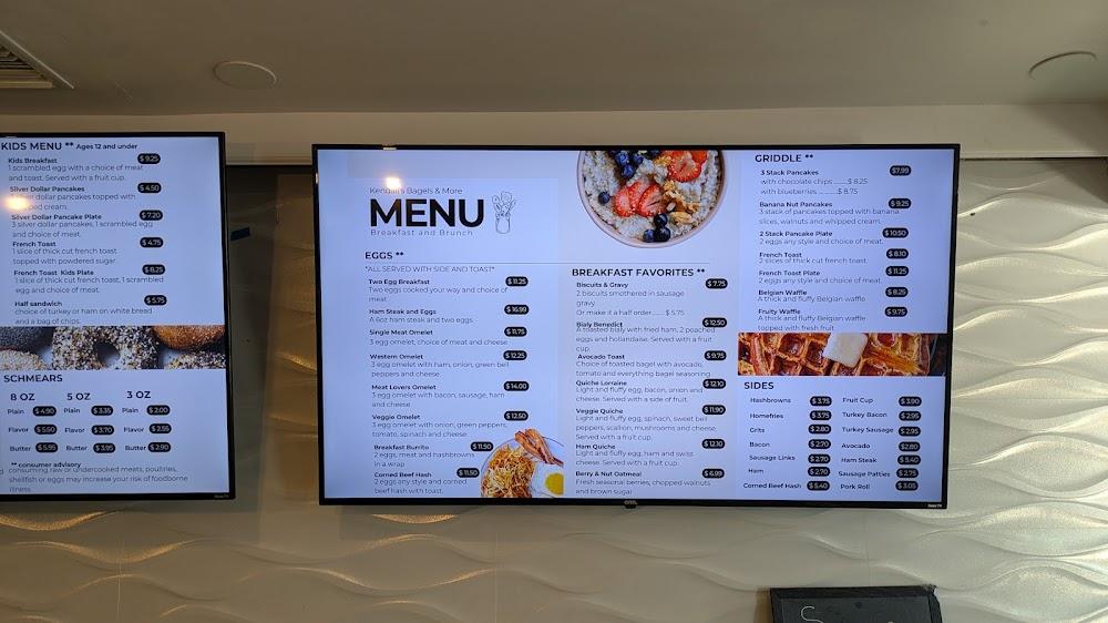 Kendall's Bagels & More Menu image 1
